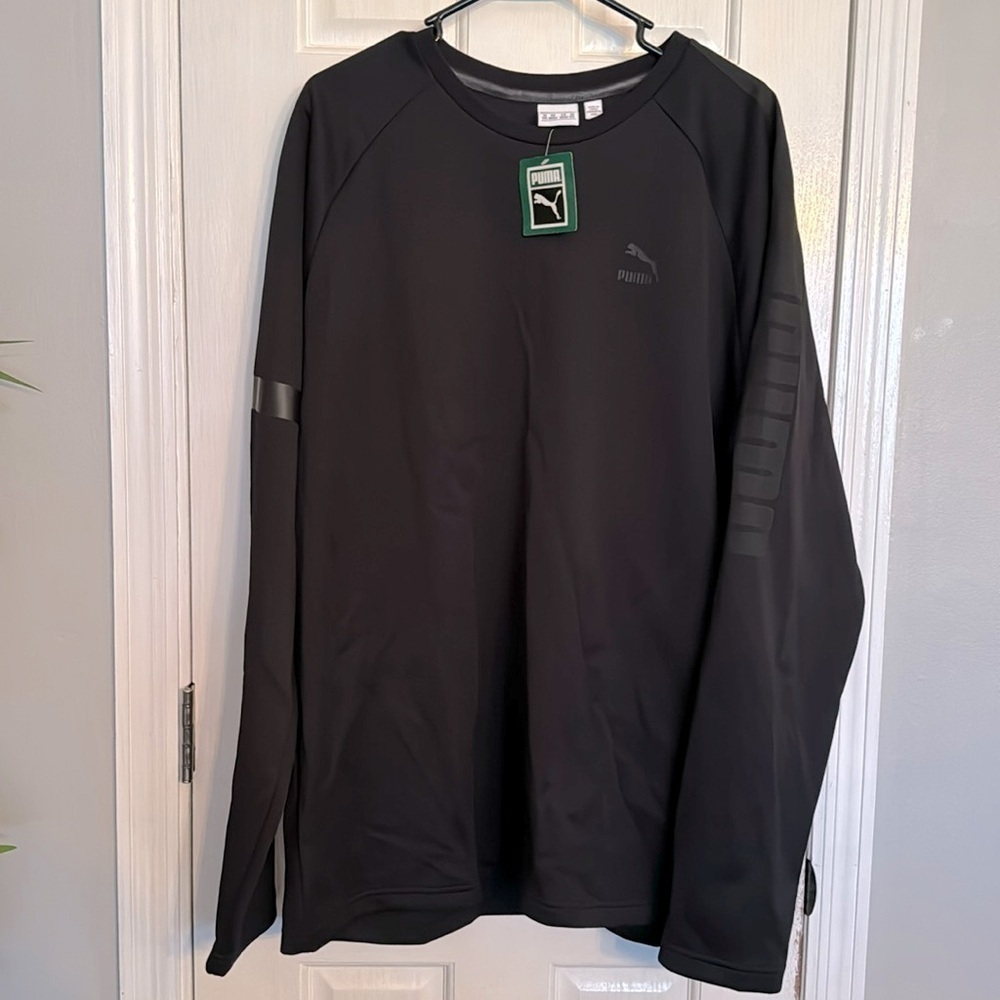 Puma bonded Longsleeve tshirt NWT XXL